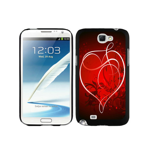 Valentine Love Samsung Galaxy Note 2 Cases DNR - Click Image to Close